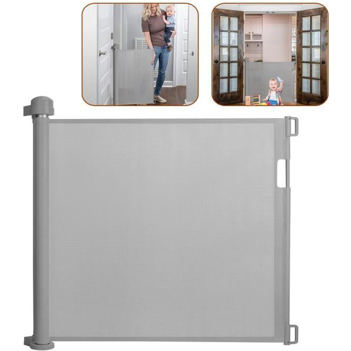 Barriere escalier retractable store