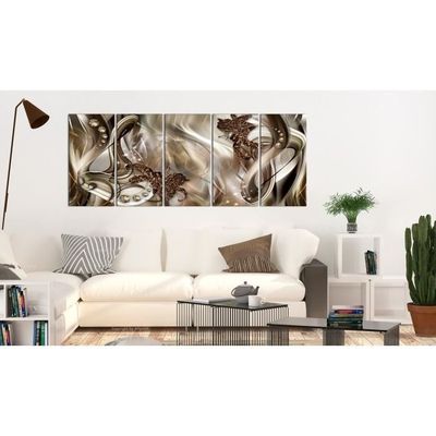 Tableau Modernes Abstraction Contemporain Mesure 200x80 Elegant Shells Achat Vente Tableau Toile Cdiscount