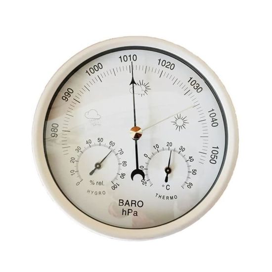 Muras Instrument Baromètre D'Extérieur Thermomètre Hygromètre Baromètre Station Météo ...