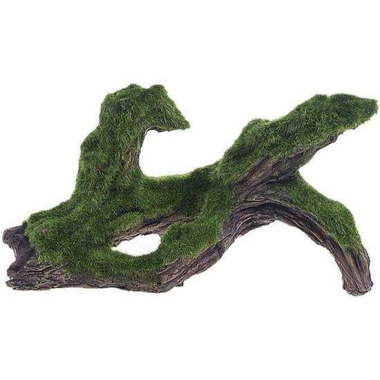 Cachette Artificielle Pour Aquarium Ou Terrarium - Tube Creux En Résine, Dimensions 15x8x8 Cm, Décoration Et Abri