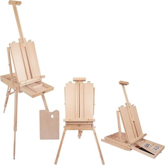 Chevalet en bois en forme de A - 150 cm-chevalet pliant-hauteur et Chevalet en bois en forme de A - 150 cm-chevalet pliant-hauteur et