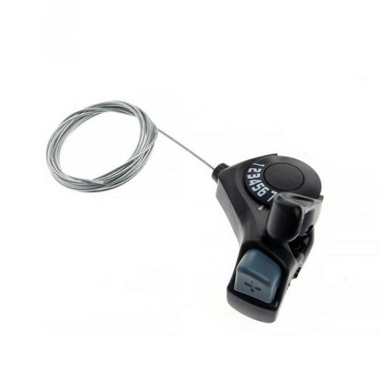 Poignées Guidon VTT En Caoutchouc TPR - Compatible Levier De Vitesses Rotatif, 22.2 Mm - 7