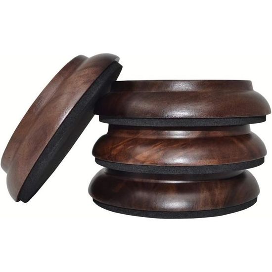 Lot De 4 Balles De Tennis Prédécoupées – Protection Des Sols Et Des Pieds De Meubles – Pour Chaises, Tables, Déambulateurs – Installation Facile
