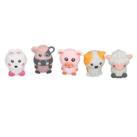ＡＷＨＡＯ Marionnettes à Doigts d'halloween, 12 Pièces, Jouets Amusants pour Le Bain