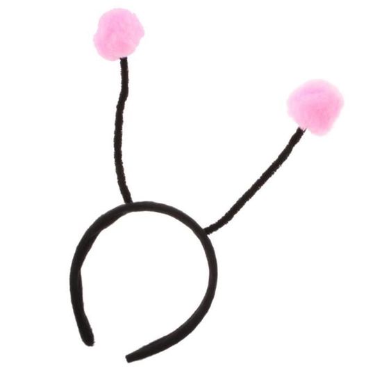 MagiDeal Serre-tête Dantenne Bandeau Boule Peluche Costume Abeille Coccinelle Fourmi Pour Enfant Jaune Amz B072kkr11y
