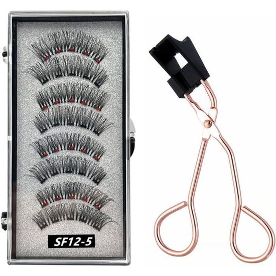 Faux Cils Cils Eyeliner,Cils Naturel,Cils Magnétiques,Faux