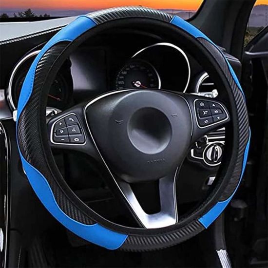 NETTAY Housse De Volant Pour MG MG3 Full Hybrid 2024-2025 – Antidérapante, Respirante, Protection & Déco Intérieur (D38 Cm)