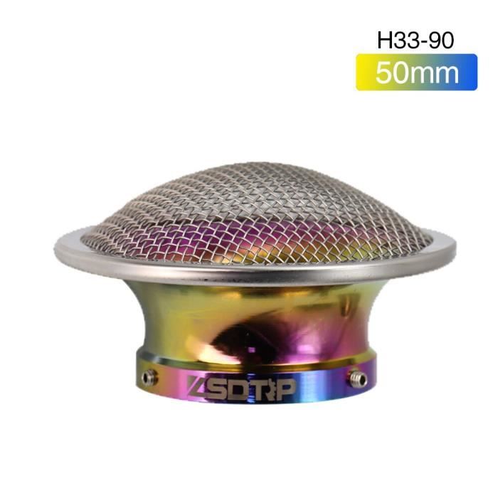Tasse De Filtre à Air Pour Carburateur Moto 50mm/55mm - Alliage Aluminium, Couleurs Variées, Kit Avec Filet Et Vis - 12