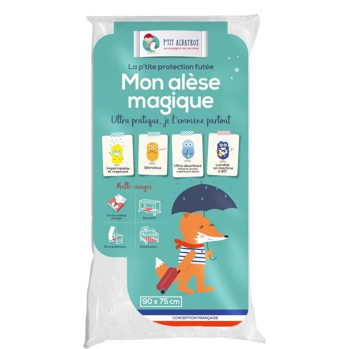 P Tit Albatros Alese Impermeable 90 X 75 Cm Cdiscount Puericulture Eveil Bebe