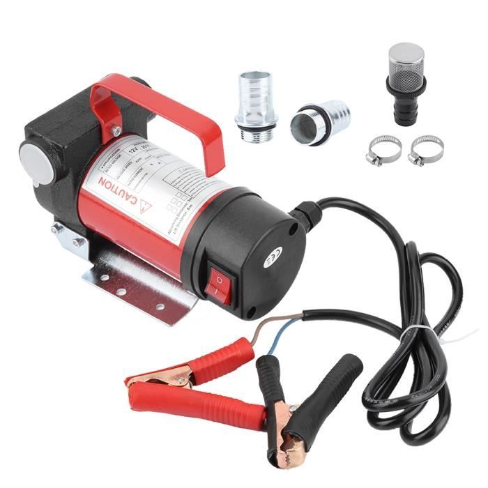 HENGL Pompe À Huile Electrique, Pompe Electrique À Vidange Extraction Huile Diesel Aspiration Pour Auto Voiture Fourgon Camion 12V