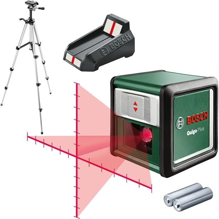 Laser lignes Quigo Plus de Bosch avec trépied