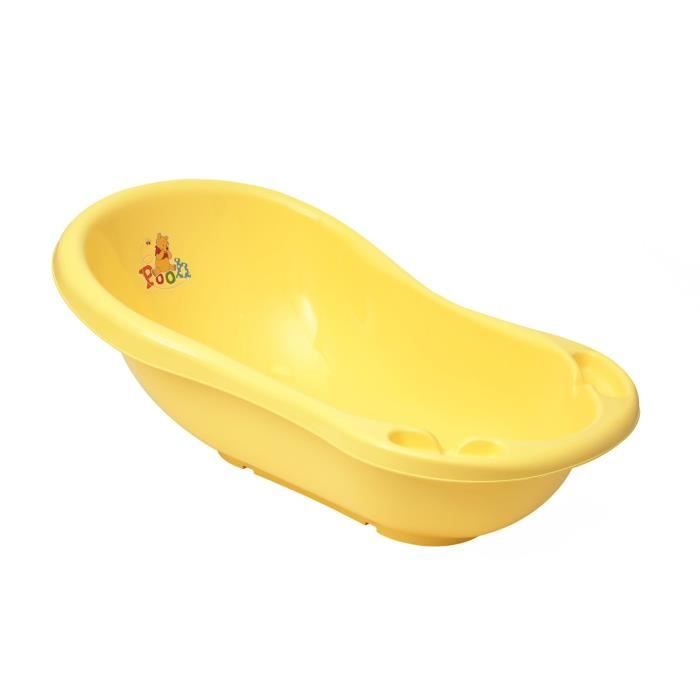 Disney Motif Baignoire pour Bébé Jaune Baignoire L 100 CM Auslaufstöpsel Winnie Le L'Ourson