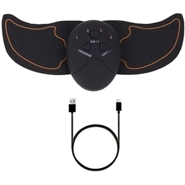 CEINTURE DE FORCEPerfeclan Ceinture Abdominale Electrostimulation Musculaire USB Forme dexercice Fitness pour Homme Femme Entrai20