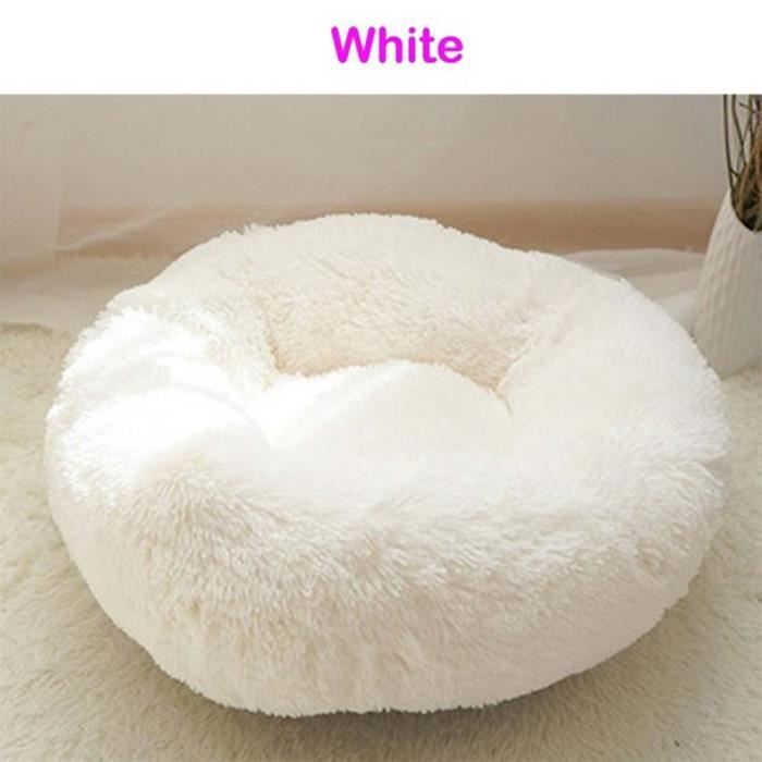 Nid de chat pour chien lit chaud forme ronde en peluche hiver doux