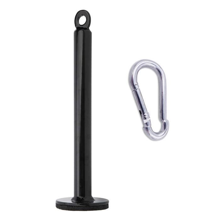 Fitness Gym Loading Pin exercice 2 * 32cm santé Poulie train acier haltère Noir Poids de levage rack