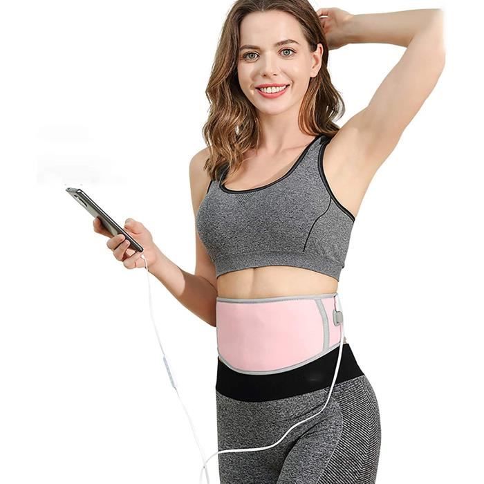Ems Masseur Abdominal - Appareil Abdo, Ceinture Abdominale Electrostimulation Femme Usb Rechargeable, Appareils Abdominaux, Ems 119