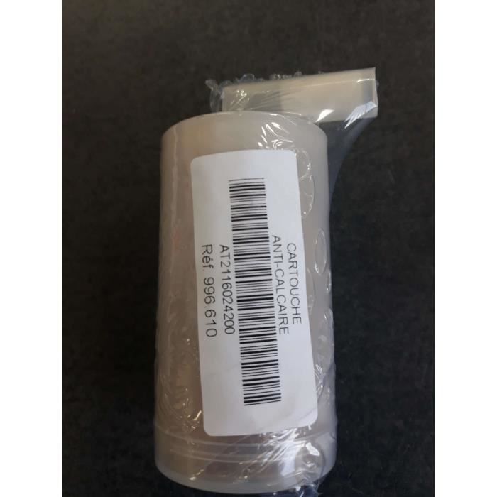 FILTRE ANTICALACAIRE POUR CENTRALE VAPEUR DELONGHI,WHITE&BROWN DB740217