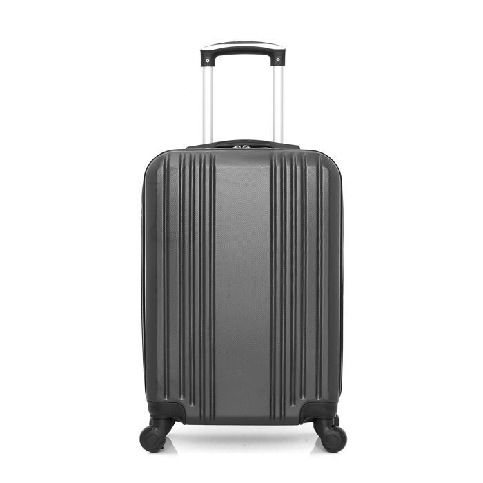 HERO – VALISE CABINE - ABS – 55cm – 4 roues – RIF – GRIS FONCE