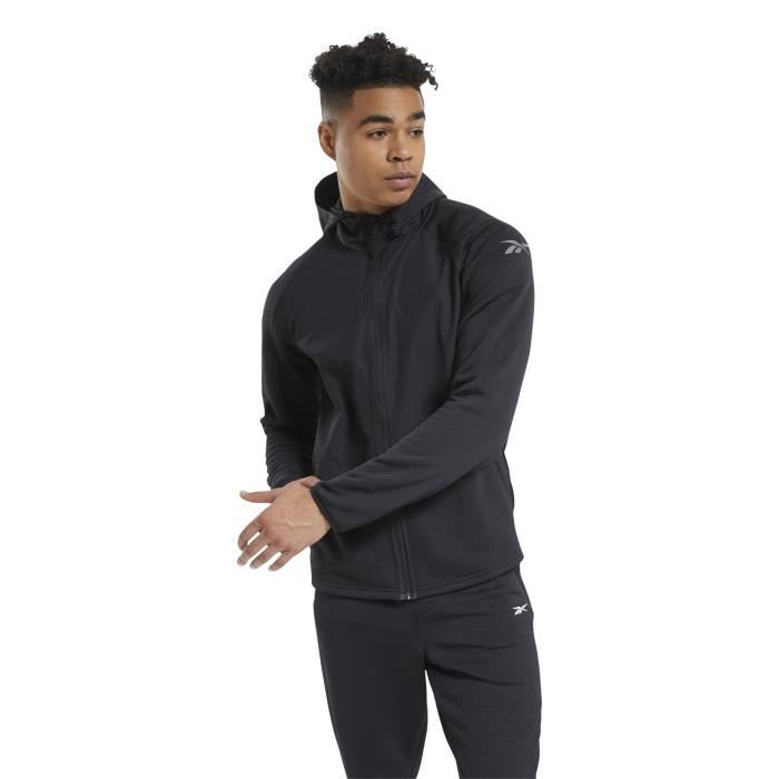 Sweat à capuche Reebok Speedwick Performance Full-Zip