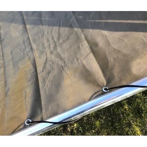 Bache Deluxe 4,50 X 2m Pour Parc Grillagé 4x4m
