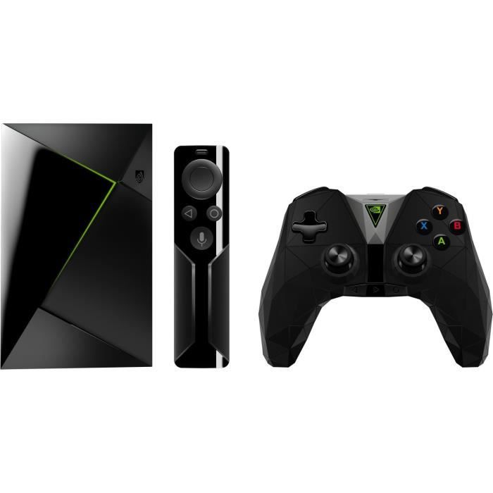 NVIDIA SHIELD TV - 16Go - Manette et Télécommande incluses