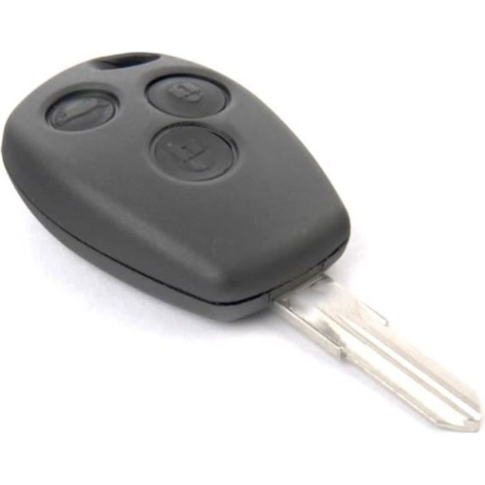CLE PLIP RENAULT Modus Clio Kangoo Twingo Wind 3 boutons LAME SANS TROU COQUE @Pro-Plip