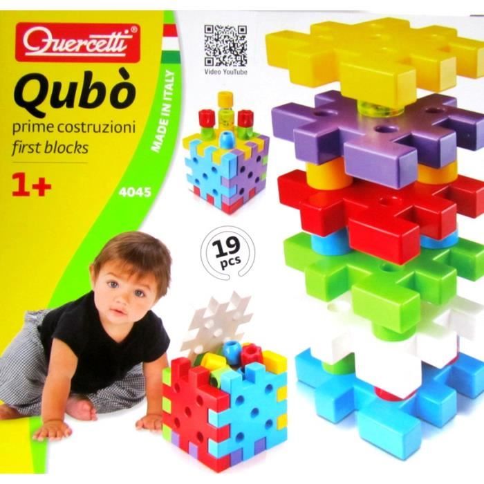 Jeu de construction blocs Qubo Quercetti