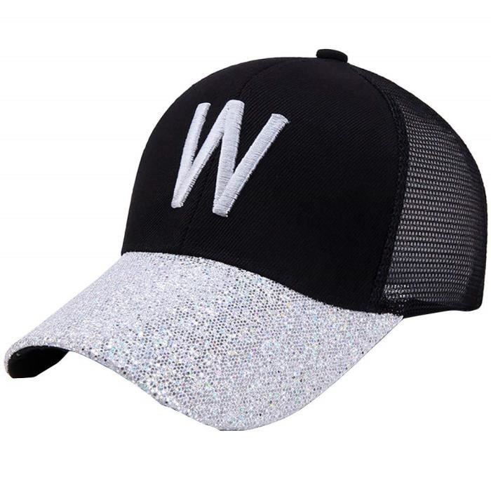 Casquette de Baseball Homme Femme Casquette Coton Gaze Respirant Hip-Hop Chapeau de Soleil Street Dance Hat Unisexe Reglable