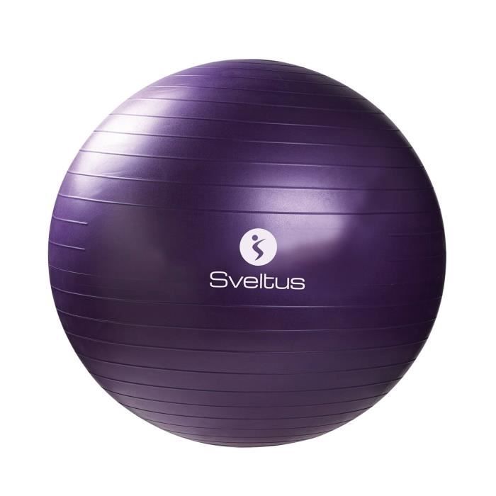 SVELTUS - Gymball parme Ø75 cm vrac