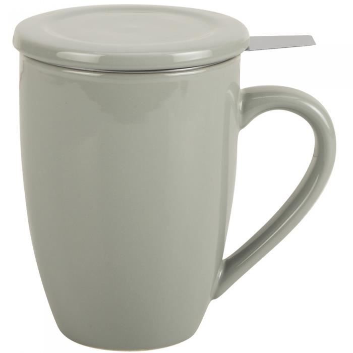Tisanière 0.4 l gris filtre inox NEURE Gris