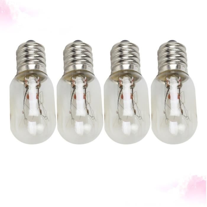 4 pcs 25 W haute température 300 degrés Celsius four grille-pain ampoules à vapeur lampes de hotte de cuisinière E14 MICRO-ONDES