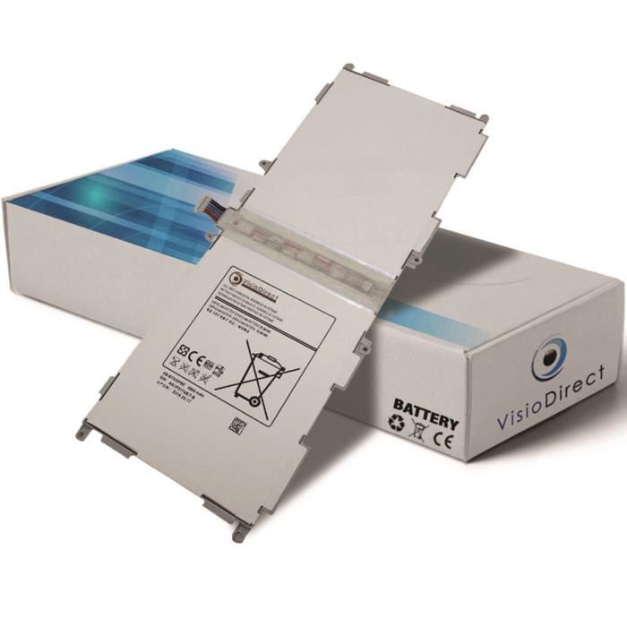 Batterie pour Samsung Galaxy Tab 4 SM-T530 SM-T531 SM-T535 tablettes - 6800mAh - Visiodirect -