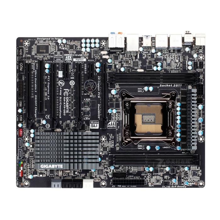 Carte mère GIGABYTE GA-X79-UD3 Intel X79 Socket LGA2011 4xDDR3 SDRAM 32GB ATX - Gigabyte