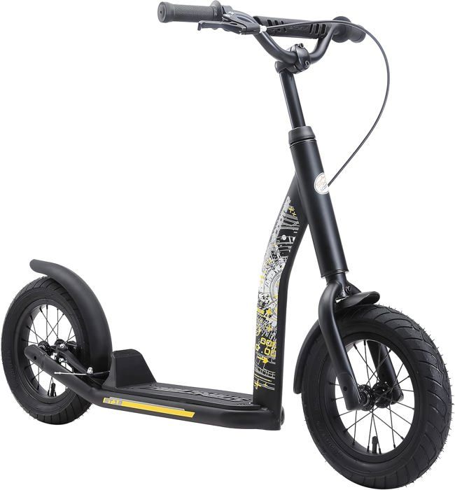 Star Scooter Trottinette Enfant 12 Pouces Pneumatiques - Guidon Ajustable Pour 7 Ans Et Plus