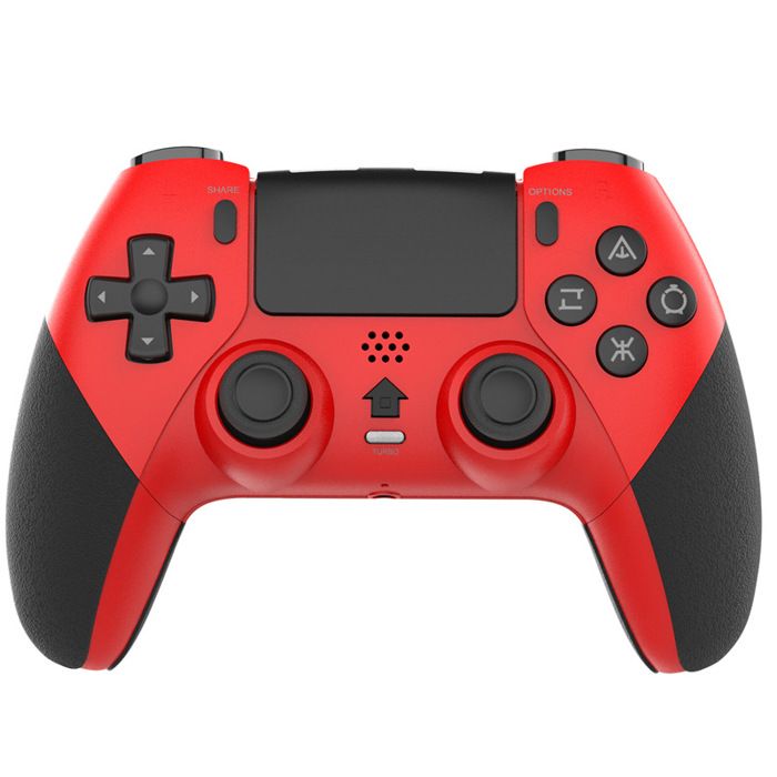 Manette de jeu Bluetooth sans fil avec programmation macro Manette P4 avec moteur de vibration rafale à six axes - vue 2