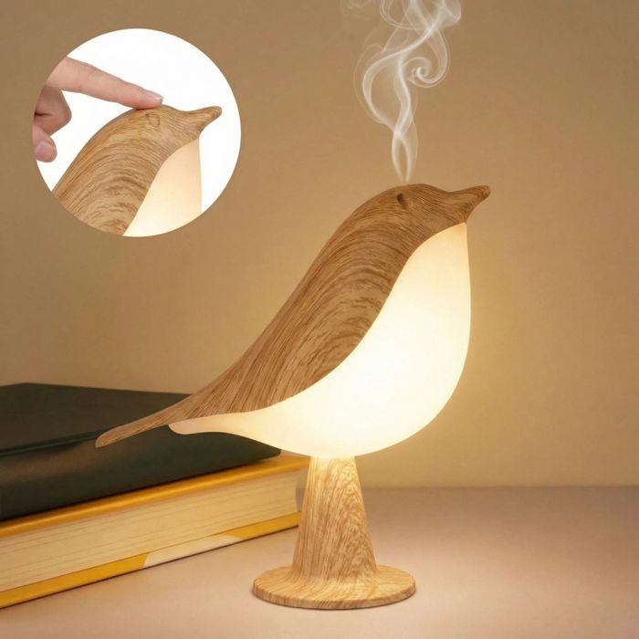 Lampe De Lecture USB HONWELL - Lumière Ambre Et Blanc, Pince Livre