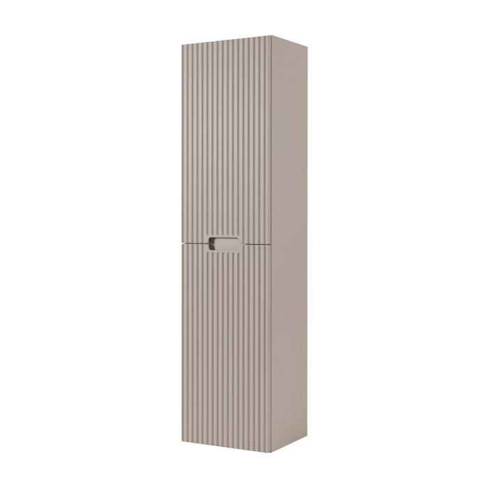Armoire de salle de bain - Cachemire - 35 x 136 x 27 cm - MDF - Panneau stratifié - Suspendue