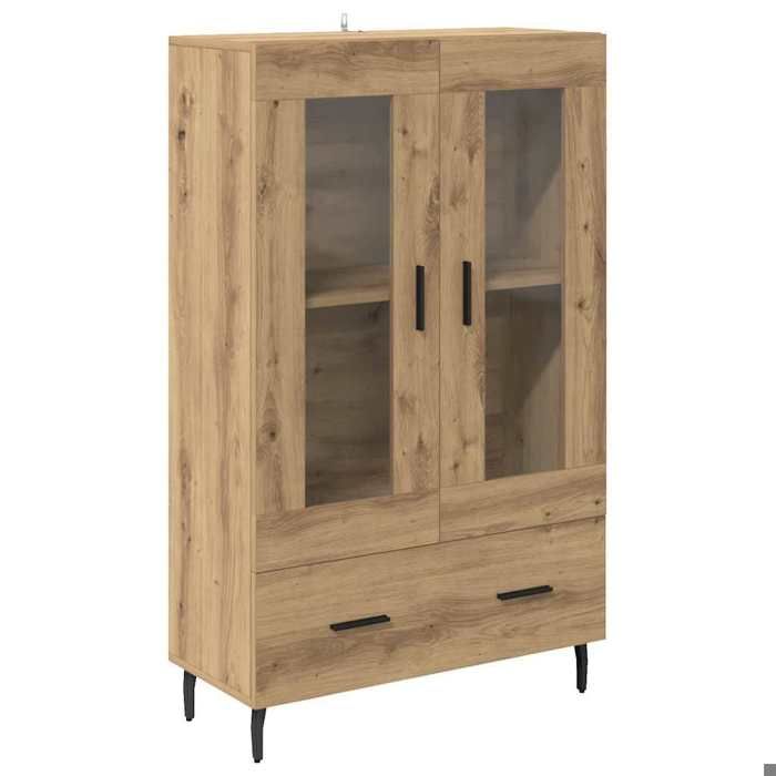 [3611184]Enfilade Meuble haut - Buffet de salonmeuble de rangement avec tiroir Chêne artisanal 695x31x115 cmPoids:28.27 Kg