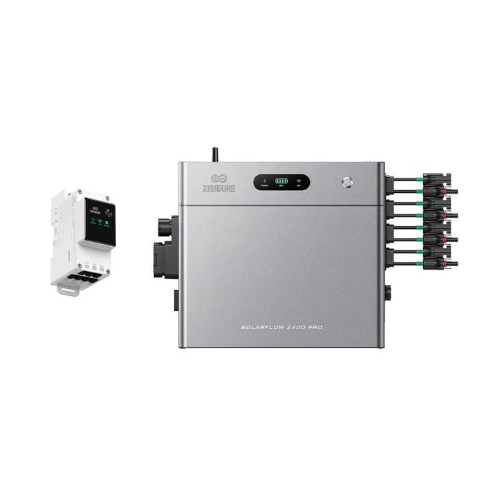 Zendure SolarFlow 2400 Pro - Batterie Solaire 2400W 24-168kWh avec Compteur intelligent 3CT