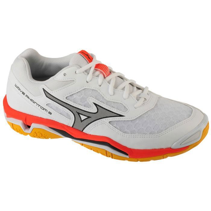 Mizuno chaussures de handball Homme - Blanc - Mizuno Wave Phantom 3