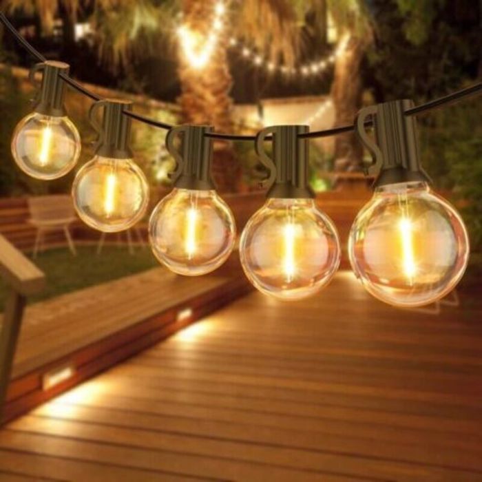 Guirlande lumineuse 3m 11 ampoules étanche déco intérieur extérieur