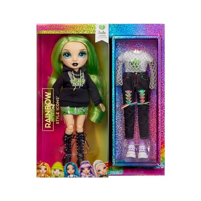 Poupée - RAINBOW HIGH - 431633 - 28 cm - Longs cheveux brossables - 2 tenues & 13 points darticulation