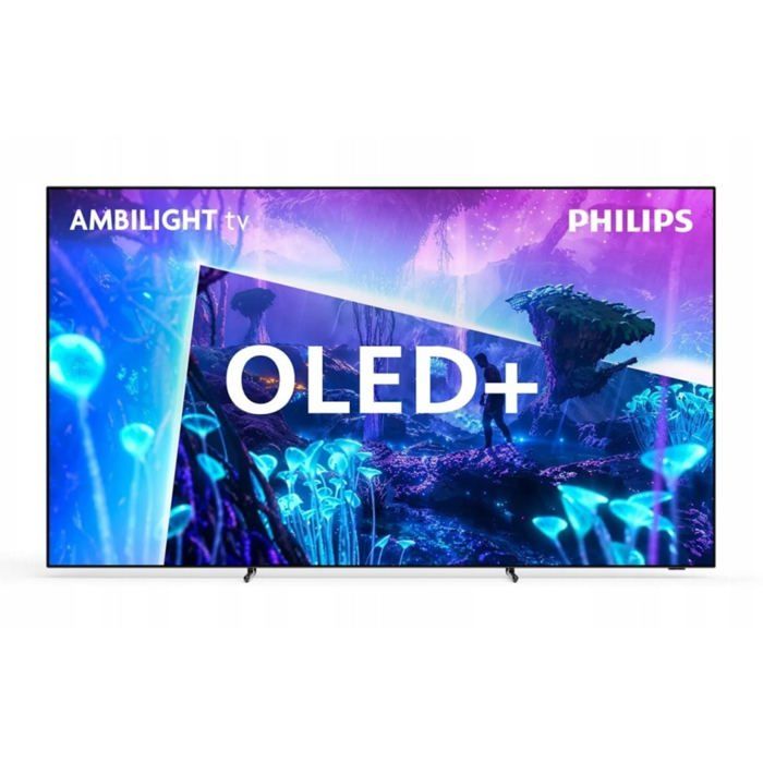 Téléviseur OLED 65 noir - Philips - Ultra HD 3840 x 2160 - Ambilight des deux côtés et par le haut