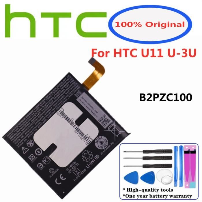 Batterie HTC Originale - 35H00256-00 / B2PS6100 - Pour HTC 10 - Neuve