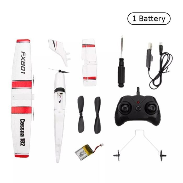 LIY71218010BU®Cadeau RC Télécommande Hélicoptère Planeur Avion Avion