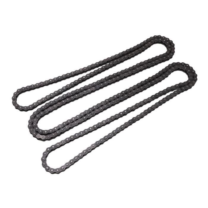 Chaîne En Acier Carbone Noire 9m X 4mm - Pour Chien, Barrière, Lustre - Résistante Aux Intempéries