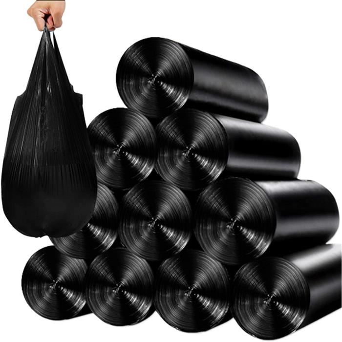 6 Élastiques De Fixation Pour Sacs Poubelle - Adaptables De 13 à 30 Gallons - Lot Multicolore