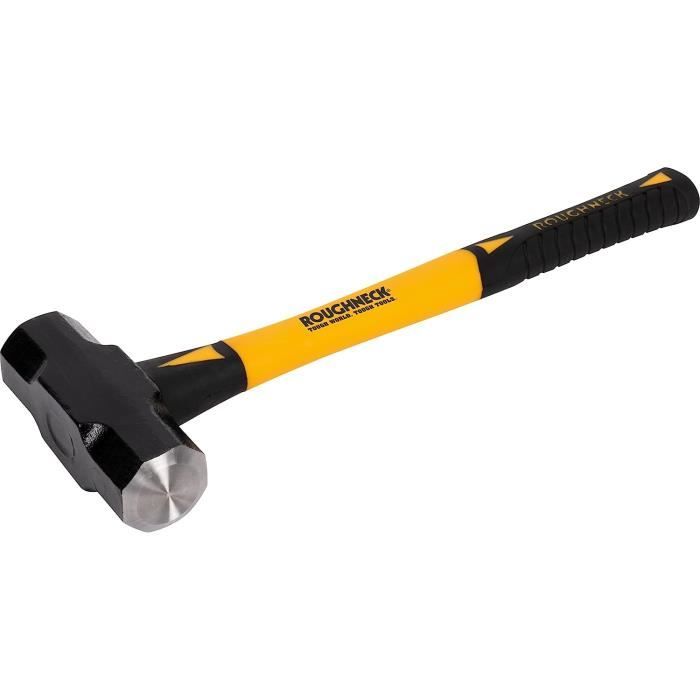 Hache Roughneck Avec Manche Hickory - Tête Acier Forgé 1kg, étui Toile Inclus - 5