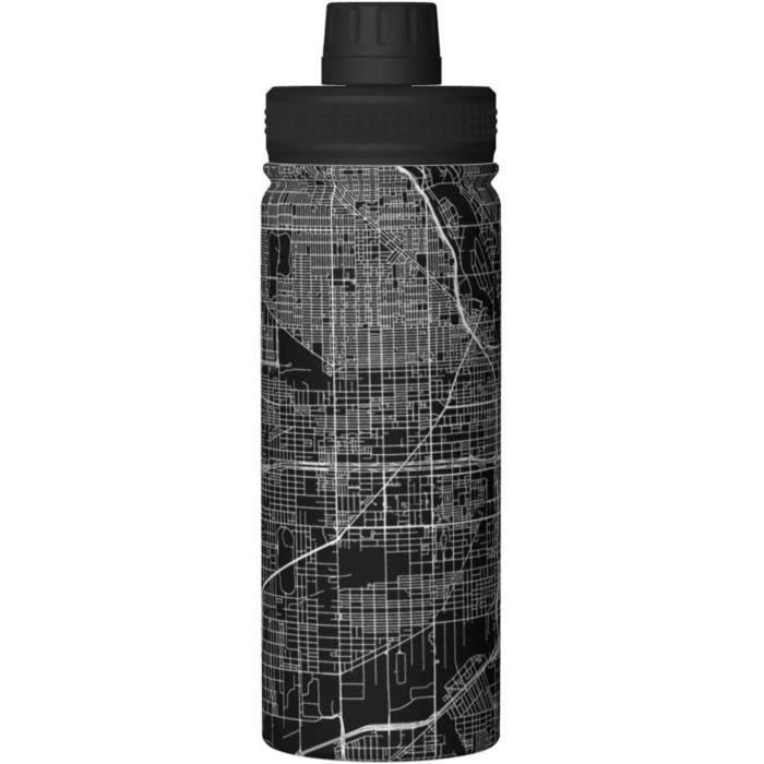 Bouteille d'eau de sport 750 ml avec porte-bouteille et support pour vélo de montagne avec