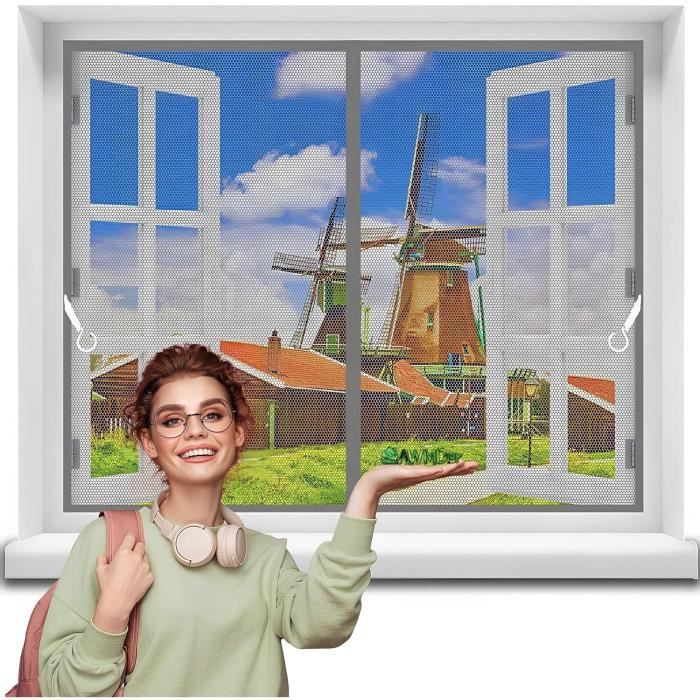 Moustiquaire Pour Porte 75 X 225 Cm, Anti-Mouche Insectes